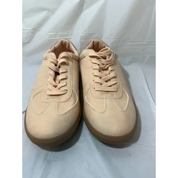 J. CREW City Tour Sneakers 9 Suede/Leather Sunwashed Coral Gum Sole - Picture 16 of 16